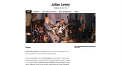 Desktop Screenshot of julianlewrymusic.com